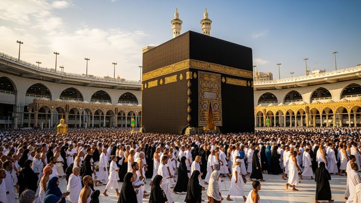 Kaaba in Masjid al-Haram Makkah